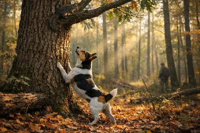 Why Feist Dogs Excel in Hardwood Timber